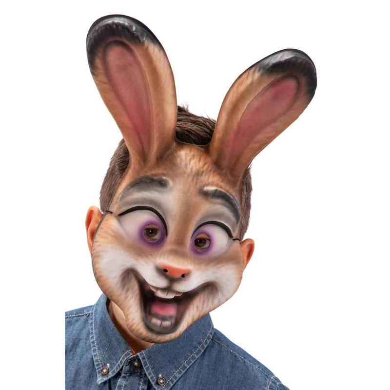 Pena gumová králičia maska